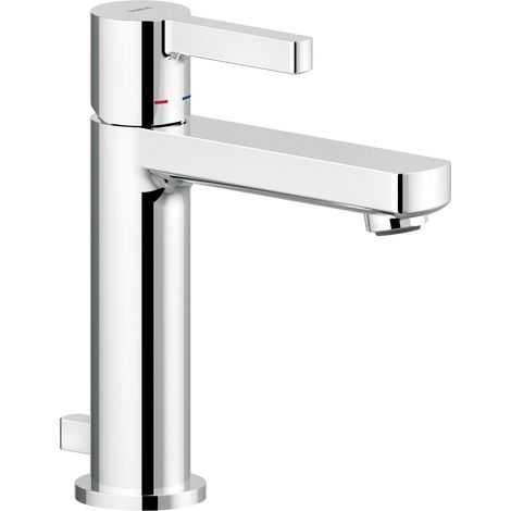 Miscelatore lavabo con scarico 1 1/4” Nobili serie Lira LR116118/1CR Cromato - Ottone (1/3)