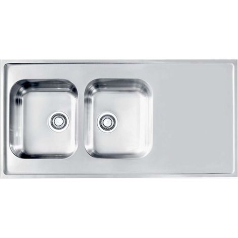 Alveus Classic Pro - Lavello, 120x60 cm, acciaio inox 1130474 (1/3)