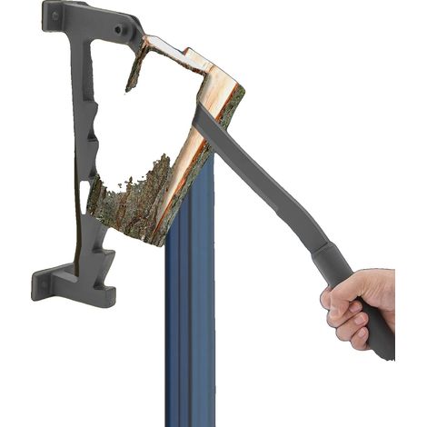 Fendeur de bois manuel, longueur de lame 40,5 cm, facile à installer, design léger, acier coulé de haute qualité, fonctionnement assisté par gravité (1/5)