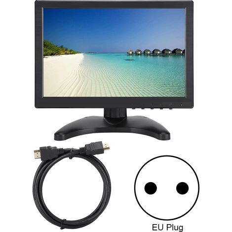 Écran LCD LED de 10,1 pouces, 19201200, format 16:10, HD, entrée HDMI/VGA/AV/BNC. (1/5)