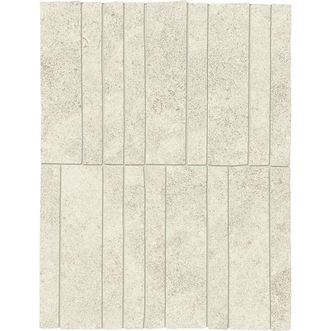 Mosaïque effet Pierre Calcaire Ivoire Stick 30x19,5x0,9 cm Mat Rocalta - Sol et mur intérieur (vendu par carton de 0,351 m²) - RO'MA CARRELAGE