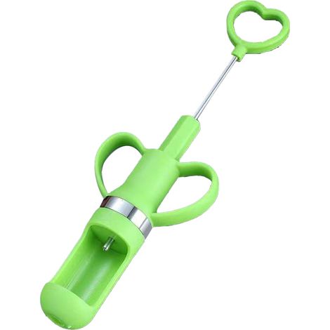 Dénoyauteur de jujube en forme de cœur – Vert – Outil multi-usage pour jujube et fruits – Taille unique (1/5)