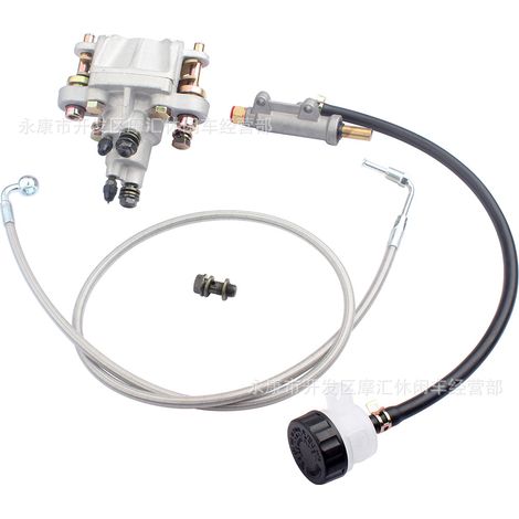 Applicable aux étriers de frein arrière, aux pompes supérieures et inférieures et aux conduites de VTT Polaris Sportsman 1910690 1910301. (1/4)