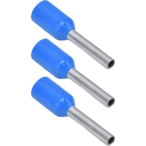Set mit 1000 isolierten Crimp-Anschlüssen für elektrische Kabel, Querschnitt 20 AWG, blaue Farbe (E7508). (1/5)