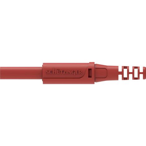 Schützinger DI SKU 30 L Ni / OK / RT Presa di sicurezza da laboratorio dritto Rosso 1 pz.