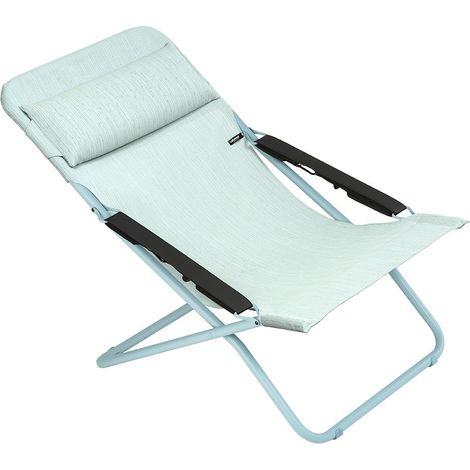 TRANSABED LaFuma LFM2928 Mistral Blau/Blauer Liegestuhl (1/2)