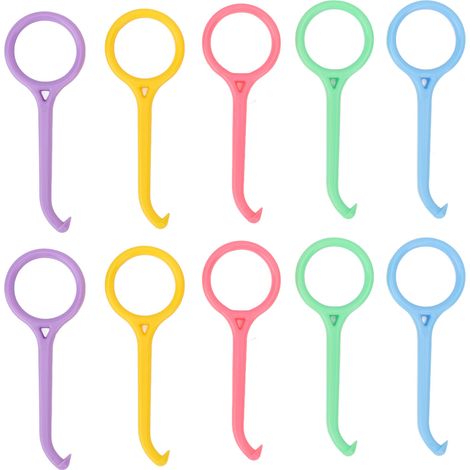 10 pièces Outil de Retrait Aligners Professionnel, Extracteur de Bagues Dentaires Portable pour Soins Bucco-dentaires (1/5)