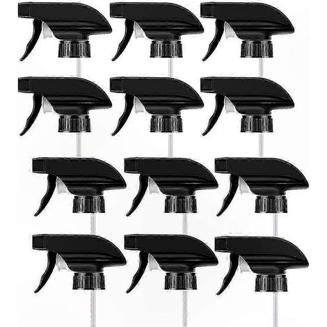 12-Pack Spray Nozzle Heads for 28/410 Bottles - Trigger Sprayer Components (1/5)