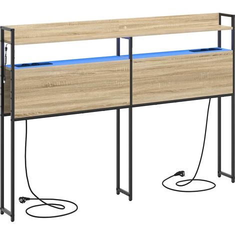 Maison Exclusive - Testata contenitore rovere sonoma Legno multistrato