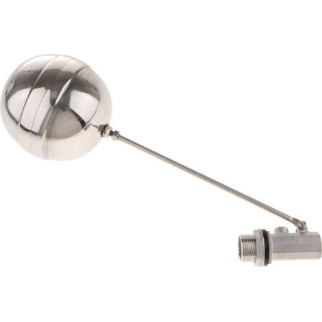 Vanne Régulation De Niveau d'Eau Réservoir Soupape à Bille Vanne à Flotteur Acier Inox - DN15 g1 / 2 (1/3)