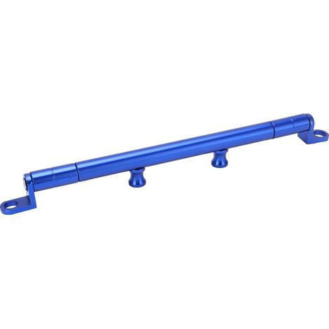 Support multifonctionnel universel en aluminium pour moto - Support de montage pour haut-parleur et chronomètre, bleu (1/5)