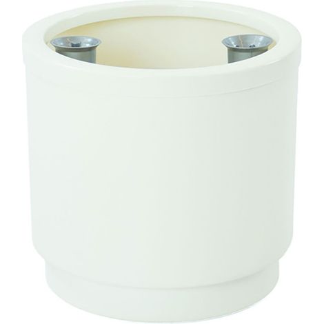 Jardinière À Eau Couleur Blanc Ø26cm Plastiken - PLASTIKEN (1/2)