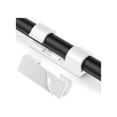 30 fascette autoadesive per cavi, organizer per cavi con forte adesivo - AquaForge (1/5)