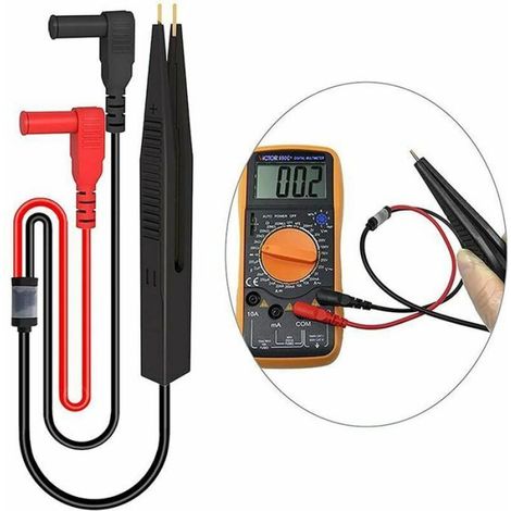 Kit de câbles de mesure de multimètre - Pointes de test électriques numériques avec pinces crocodiles (1/5)
