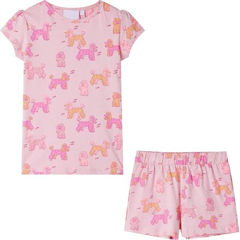 Teenpull – Kinderpyjama mit Kurzen Ärmeln Hellrosa 92 (1/5)
