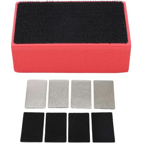 Disque de polissage diamanté, souple, élastique, recyclable, léger, bloc de meulage pour la découpe de carrelage (1/4)