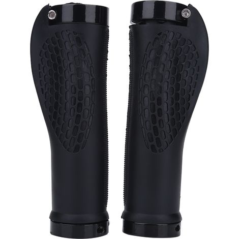 paire de poignées de guidon antidérapantes pour vélo (noires) (1/5)
