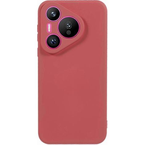 Coque compatible Huawei Pura 70 Pro/70 Pro+ avec doublure en fibre, TPU souple, couleur unie - Cadeau compatible avec G (1/5)