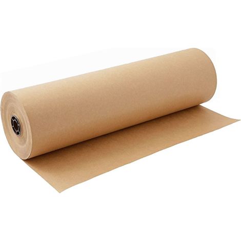 Rouleau De Papier Kraft - 30,5 Cm x 3048 Cm - Pour Emballage Cadeau, Artisanat Et Expédition - 1 Pièce (1/5)