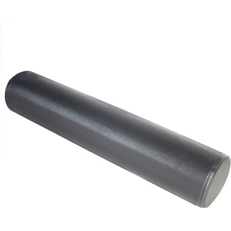 Rundes, zylindrisches Nackenstützkissen aus Memory-Schaum, 50 x 10 cm, mit waschbarem Bezug mit Reißverschluss zur Linderung von Nacken-, Lenden- und Beinschmerzen.
