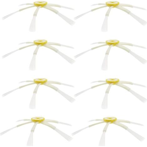 Kit brosse Pour iRobot Roomba Serie 500 600 700 550 560 630 650 760 770 780 - Kit de 10 pièces accessoires Brosses pour aspirateur robot (1/4)