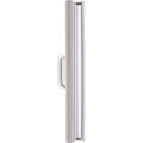 Ideal Lux Applique moderna Dorica 1 luce LED integrato bianco metallo