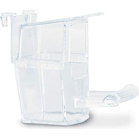 Vogel Futterspender flamingo FL 100242 transparent 6x8x9 cm