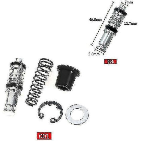 2024 1set 11mm 12.7mm 14mm 16mm Kits de réparation de piston de pompe de frein d'embrayage de moto, accessoires de réparation de maître-cylindre ( ) (1/5)