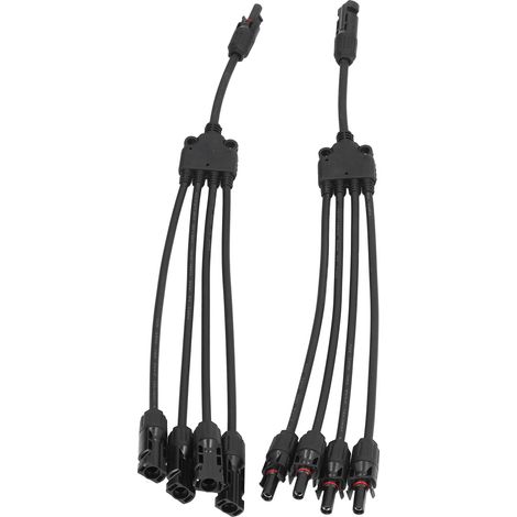 Solarverbinder Y-Verzweigung 1 auf 4 Wasserdichter Paralleladapter-Splitter für den Außenbereich (1/5)