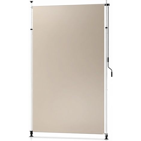 Klemmmarkise Senkrechtmarkise Außen SolVision KM5 200x310cm Beige