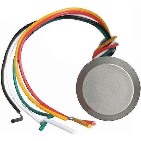 Lecteur RFID compact, étanche IP65, 125 kHz, dispositif de contrôle d'accès, adapté aux surfaces métalliques, solution de lecture de cartes. (1/5)