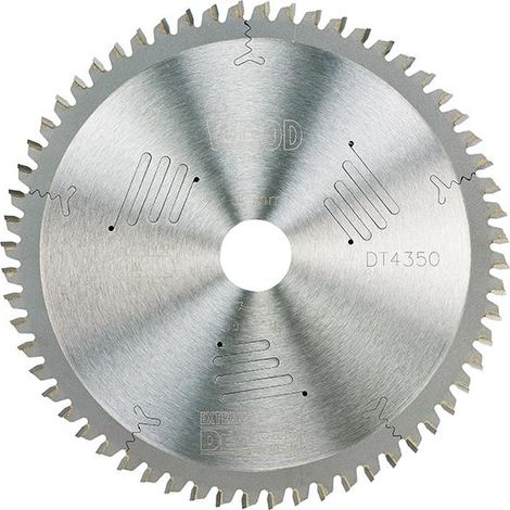 DEWALT DT4350 Series 60 Circular Saw Blade 216mm x 30mm x 60T ATB/Neg