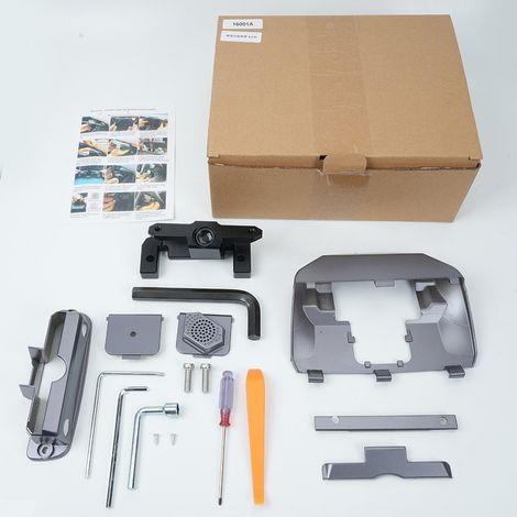 Suitable for retrofitting the rotating bracket of the Model 3/Y display adjuster, central control navigation touch screen - four-way (1/4)