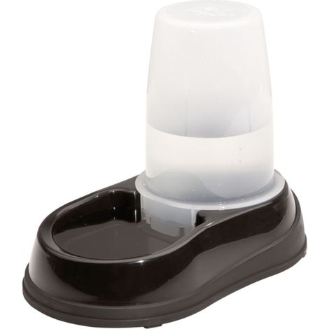 Maelson Aquaa 150, Wasserspender für Hunde und Katzen - Schwarz/Weiß, 1,5L (1/2)