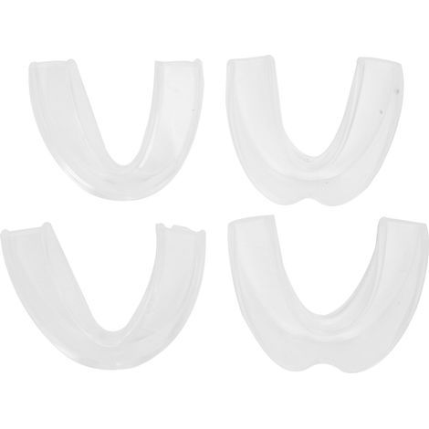 Protège-dents de Nuit Professionnel 4 Pièces Anti Bruxisme et Grincement des Dents (1/5)