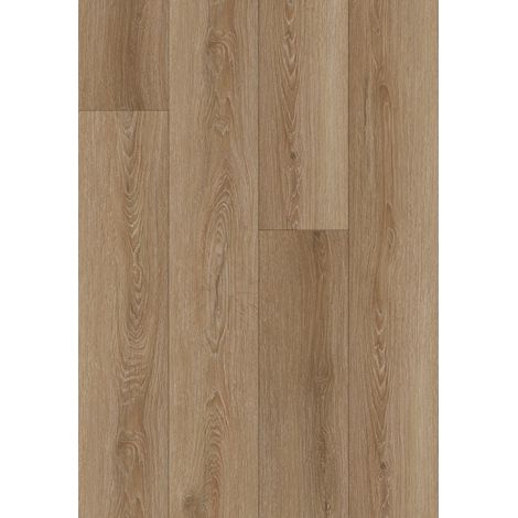 Mexen Sioux Falls échantillon de panneau vinyle 1240 x 182 mm SPC 6,5 mm, sous-couche IXPE 1,5 mm, 4 V-Joint, Chêne - F1124-S (1/2)
