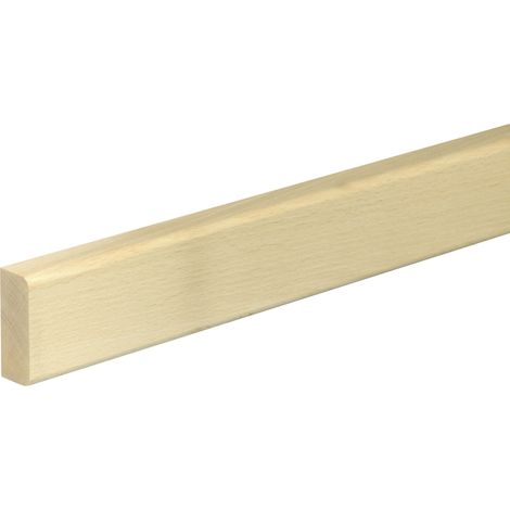 FN Neuhofer Bankleiste R6 95 cm 50 x 20 mm Buche Leisten (1/2)