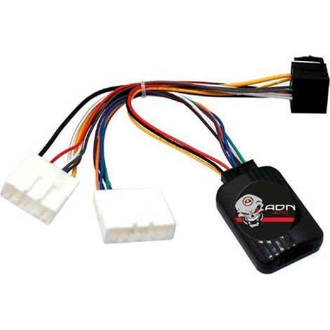 Interface Commande au volant RN11J compatible avec Dacia Renault Smart 15-21 JVC - 2 connecteurs