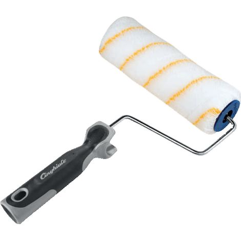 Rullo per tinteggiare SATEN S.156 in tessuto nylon poliammide rasato 10 cm 71560010 PENNELLI CINGHIALE