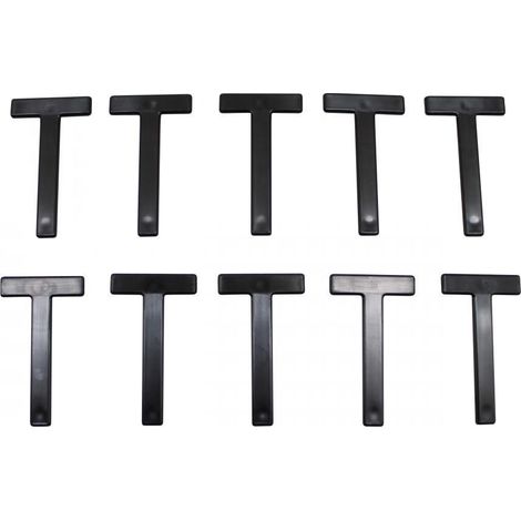 Lettre T pour plaque d'immatriculation Tiflex H45mm pour moto