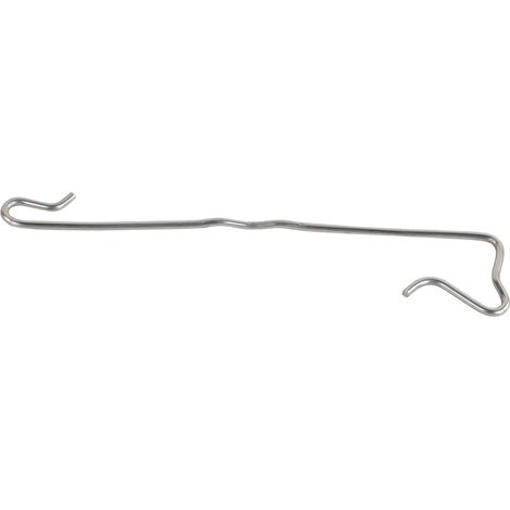 Crochet d'ardoise agrafe 12x2,7mm inox 17% en boite de 500 crosinus - FRENEHARD - QAFAA1267/5C