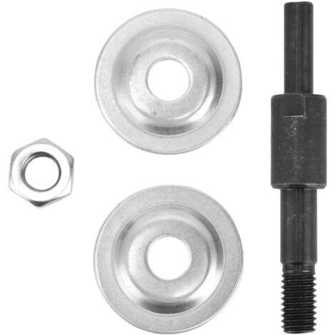 Adaptateur d'arbre de forage, Kit d'outils de bielle d'arbre de meule pour la conversion, tige ronde de 8 mm (1/5)
