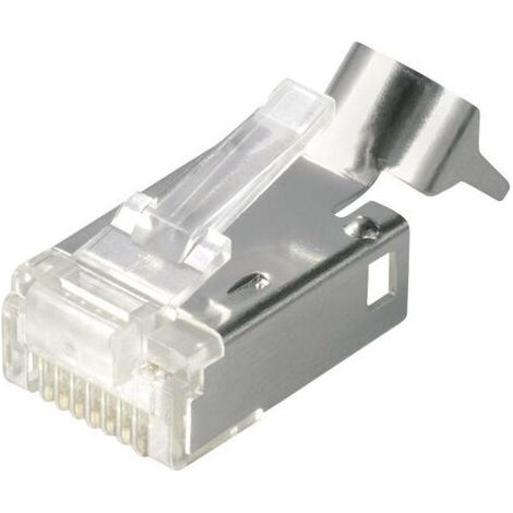 Connectique RJ45 CAT 6a Metz Connect 1401505010-E RJ45 mâle, droit Pôle: 8P8C 1 pc(s) D22424 (1/5)