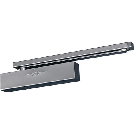Ferme porte gr 500 3-5 argentavec frein l'ouverture bras antivand