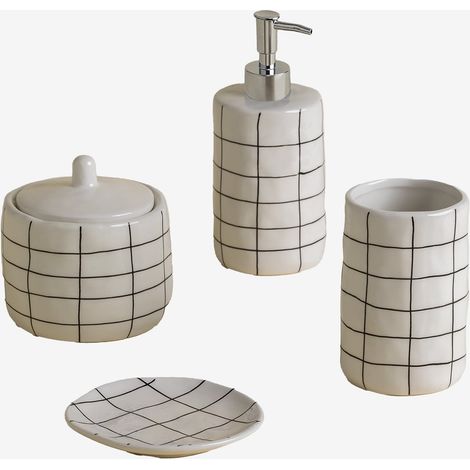 Set da bagno in gres Yolven SKLUM            