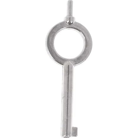 Clé Plate Universelle de Style Américain, Clé Spéciale pour Serrure à Menottes, Porte-Clés en Alliage D'Aluminium (1/5)