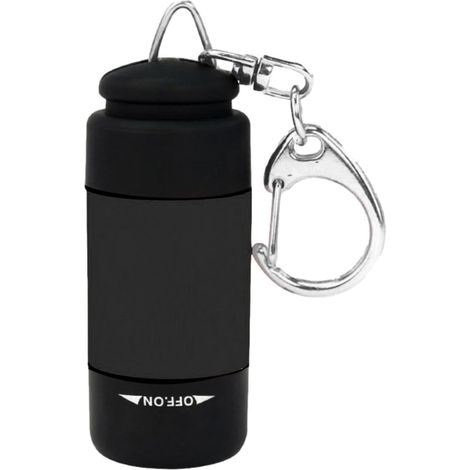 Générique Min-i Lampe De Poche LED - Lampe De Poche Porte-clés Rechargeable Par USB, Petite Lampes De Poches Pour -ts À Lumière Forte, Lampes De Poches Portable Étanche Pour Le Camping (1/5)