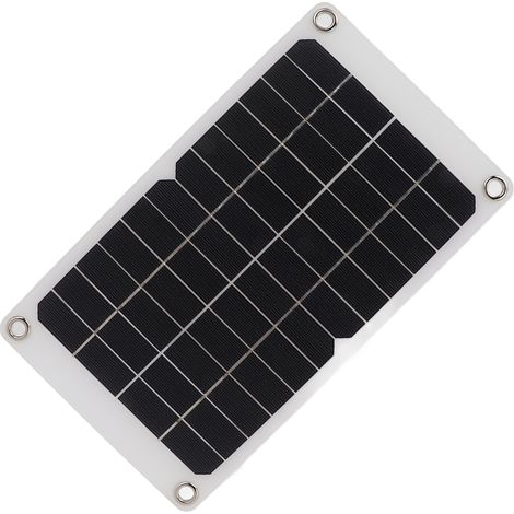 Chargeur de batterie solaire portable d'extérieur 7,8 W 12 V en silicium monocristallin pour batterie 12 V (1/5)