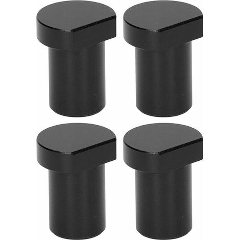 Green Mobility-4 pièces blocs de limite de bureau pour le travail du bois, bloc de carte de limite d'établi pour le travail du bois 20mm de diamètre noir (1/5)