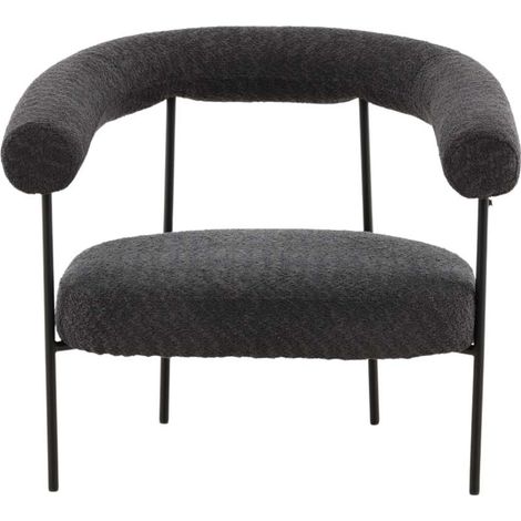 Hökåsen fauteuil gris foncé. (1/5)